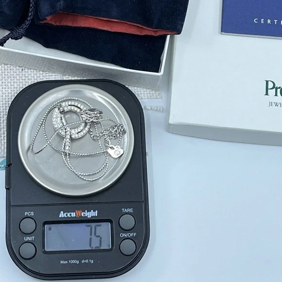 Genuine Vintage Swarovski 14-16” Adjustable Necklace with Original Box - Picture 11 of 13